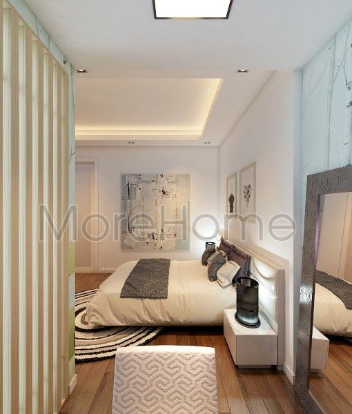 Thiết kế nội thất phòng ngủ căn hộ Lexington